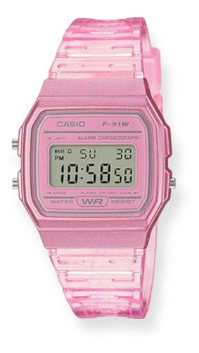 Reloj Casio Vintage - Mujer - F-91ws-4d