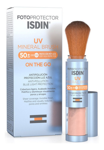 Fotoprotector Isdin Uv Mineral Brush Spf 50+