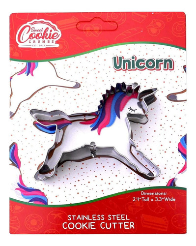 Cortador De Galletas Unicornio   acero Inoxidable Cgr3