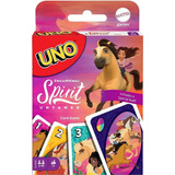 Mattel Games Uno Spirit Untamed Juego De Cartas Netflix