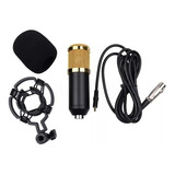 Microfone Estúdio Profissional Condensador Bm-800 T41 Cor Preto