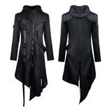 Punk Blazer Gothic Smoking Traje Chaqueta Chaqueta