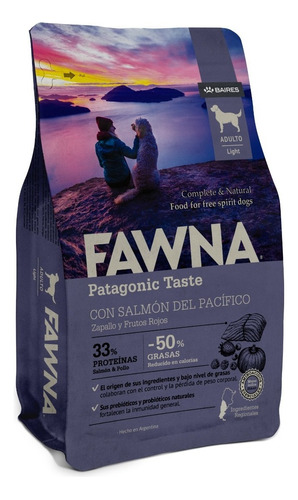 Alimento Super Premium Fawna  Light Perro Adulto X 15 Kg