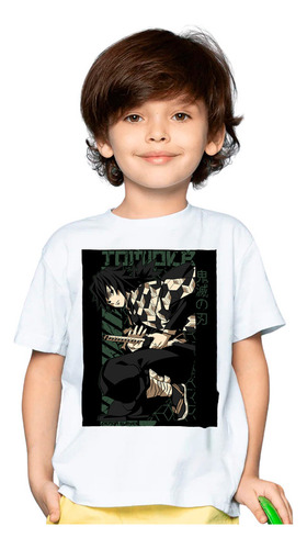 Playera Infantil Unisex Rs Tomioka Giyu Demon Slayer P754