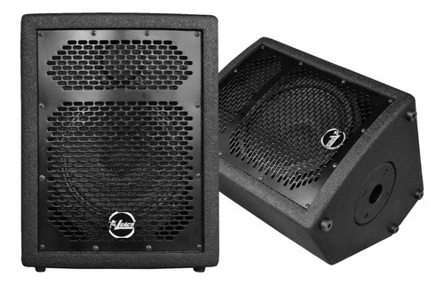 Kit Caixa Leacs Ativa Passiva Fit 140 4 Canais 250w Rms 8''