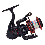 Caster Predator4806-uc Reel Frontal Variada Río 6 Rulemanes Color Negro