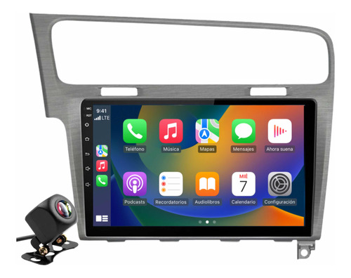 Estéreo Android Volkswagen Golf 15-21 Gps Wifi Bluetooth