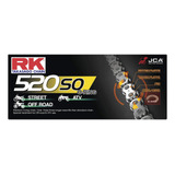 Cadena Rk Racing 520-so-series) Acero 106 Eslabón Calle Trad