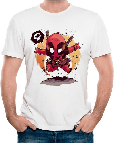 Playera Dibujo Deadpool #1173