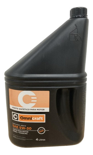 Aceite Motor 5w30 Sintético Omnicraft Gasolina Diesel Dpf