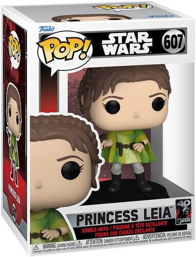 Figura De Accion Princess Leia 607 Star Wars Funko Pop 