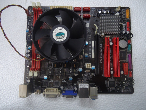 Board Biostar Ddr3  H61mh+core I5-3470+disipador + Rejilla