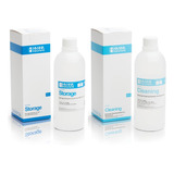 Kit Soluciones De Almacenamiento Y Limpieza 500ml Hanna 