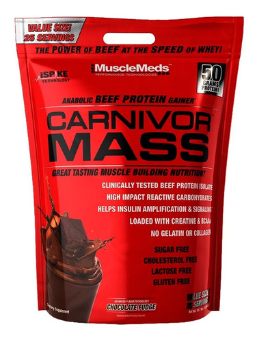 Carnivor Mass 10 Libras-muscle - - Unidad a $449900