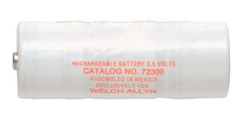 Pila Bateria 72300 Recargable Nickel-cadmio Ni-cd 3.5v Para Welch Allyn Cl Facturamos