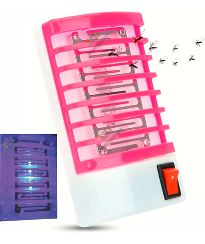 Farol Luz Mata Mosquitos Insectos Electrico 7 U Envio Gratis