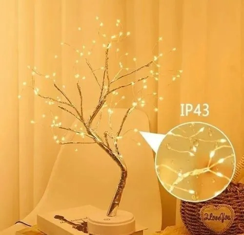 Lampara  Bonsái Árbol Luces Hada 