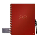 Cuaderno Inteligente Rocketbook Core Carta Color Rojo Escarlata