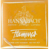 Hannabach Guitarra Flamenca Clasica Super Baja Tension Pulid