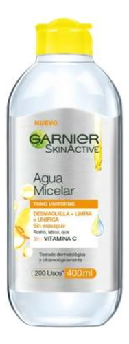 Agua Miselar Garnier Skinactive Express Aclara 400 Ml