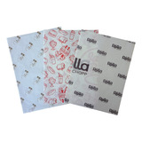 Papel Manteiga Personalizado Promoção 1 Cor 3.000un 21x30 Cm