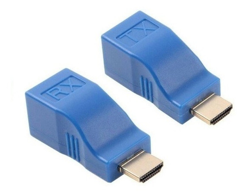 Extensor Hdmi Utp Via Cable De Red Cat 6