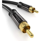 Cable De Subwoofer Kabeldirekt Rca, Cable (6 Pies De Corto,