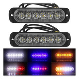 Strobo Estrobo Led Policia Pm Carro Rocan Ronda Alerta Luz