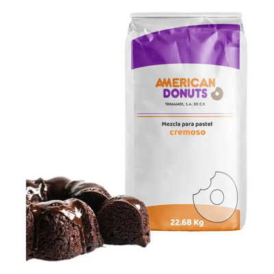 Harina Cremosa Pastel Muffins Rosca Panque Chocolat 22.68 Kg | Envío gratis