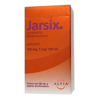 Jarsix Solución Oral 100\u002F5 Mg, 1 Frasco 60 Ml | Envío gratis