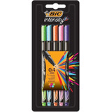 Caneta Bic Intensity Ponta 0.4 Mm 5 Cores