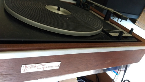 Toca Discos Gradiente Garrard 6300 Vendo Peças Consulte