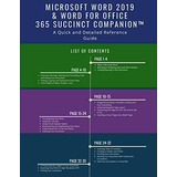 Libro: Microsoft Word 2019 & Word For Office 365 Succinct A