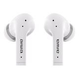 Audífonos In-ear Aiwa Noise Cancelling Aw-30nc Con Bluetooth, Color Blanco. 