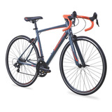 Bicicleta Benotto Ruta 590 R700 14v Aluminio Palancas Duales Color Gris/naranja Tamaño Del Cuadro 51