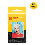 Papel Fotográfico Premium Zink 2 X3 De Kodak, 20 Hojas