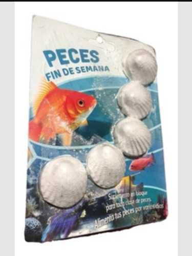 Alimento Vacacional Para Peces