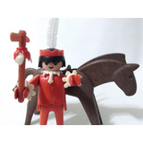 Playmobil Vintage Apache A Caballo Del Set 3251 Marca Geobra