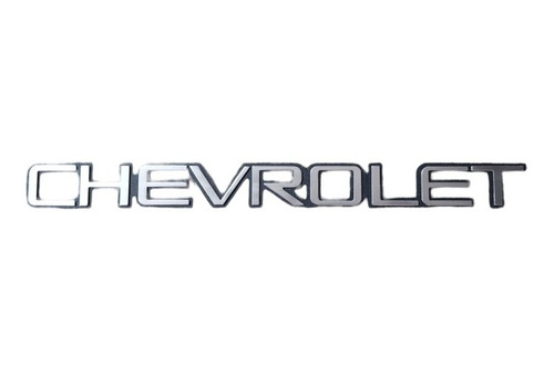 Emblema Letras Chevrolet Silverado Compuerta Tipo Original  Foto 2