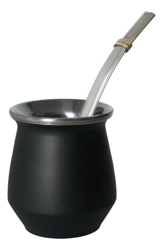 Mate Termico De Acero Inoxidable Doble Pared Madu Bombilla 