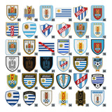 Parche Ropa Escudo Selección Uruguay Varios Modelos