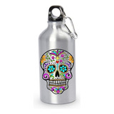 Termo Calavera Skulls Botilito Deportivo  Bebidas Frias 