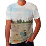 Camisa Camiseta Personalizada Claude Monet Pintor Francês 13