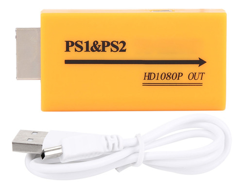 Adaptador De Vídeo Hdmi Ps1/ps2 A Salida De Convertidor Comp