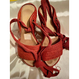 Zapato Alpargatas Dkny Rojas Talla 24