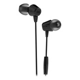 Audífonos In-ear Jbl C50hi Negro / Manos Libres / Bass Sound