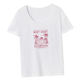 Camiseta Para Mujer Verano Cómoda Ropa De Calle Camiseta