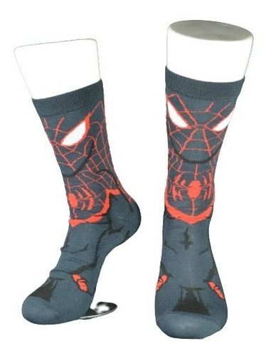 Calcetines Black Spiderman Miles Morales