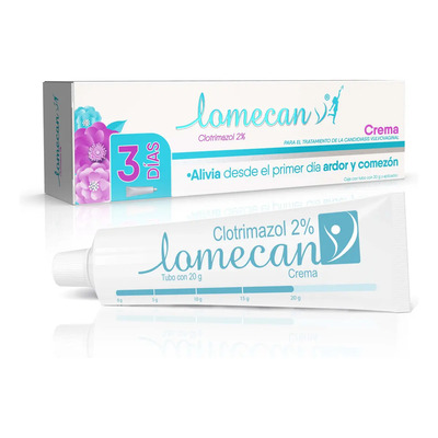 Tratamiento Lomecan v crema tubo 20g Clotrimazol | Envío gratis