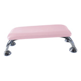 Soporte Ergonómico Para Manicura, Accesorio Rosa Y Plata